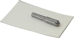 Made in USA - 1/4" Head Diam, 3/16" Shank Diam, 6 Flute 90° High Speed Steel Countersink - Benchmark Tooling
