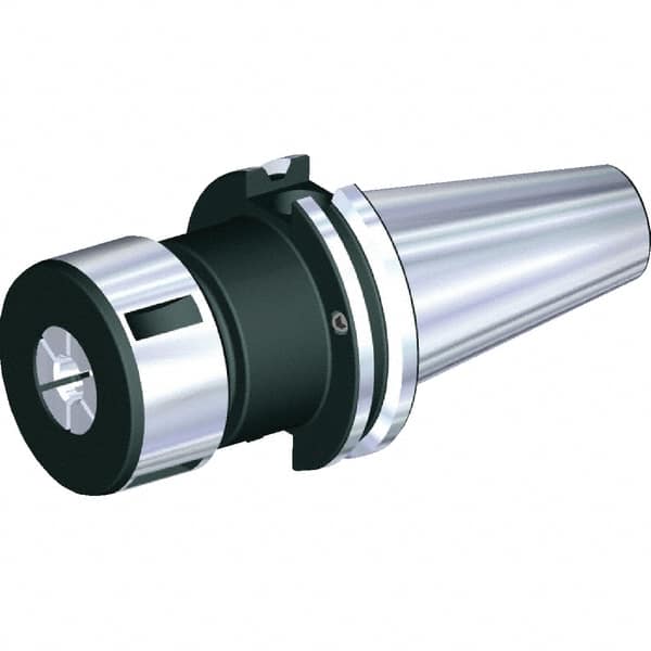 Kennametal - 3/64" to 3/4" Capacity, 6" Projection, CAT40 Taper Shank, TG/PG 75 Collet Chuck - 8.687" OAL - Exact Industrial Supply