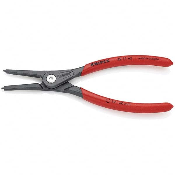 Knipex - Retaining Ring Pliers Type: External Ring Size: 3/4" - 2-3/64" - Benchmark Tooling