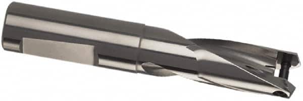 Guhring - 22.5 to 22.99mm Diam, 1.5xD, 38.9mm Max Depth, 25mm Shank Diam, 134mm Flute, 134mm OAL, Replaceable Tip Drill - HT 800 WP Insert, 225 Seat Size, 1.5xD HT 800 WP Toolholder, Series 4106 - Benchmark Tooling