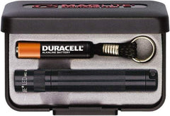 Mag-Lite - Clear LED Bulb, 47 Lumens, Mini Flashlight - Black Aluminum Body, 1 AAA Alkaline Battery Included - Benchmark Tooling