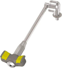 Bradley - Deck Mount, Eyewash Station - 1/2" Inlet, 30 psi Flow, 0.4 GPM Flow Rate - Benchmark Tooling