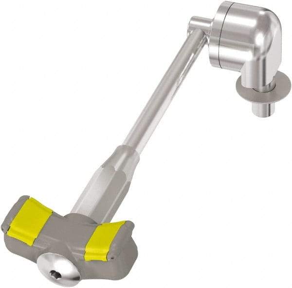 Bradley - Deck Mount, Eyewash Station - 1/2" Inlet, 30 psi Flow, 0.4 GPM Flow Rate - Benchmark Tooling