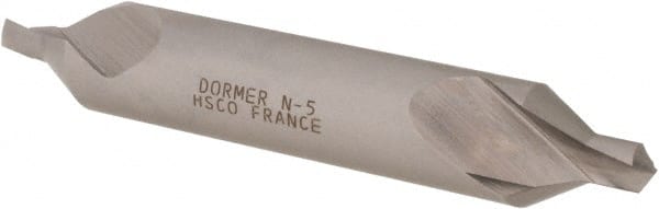 DORMER - #5 60° Incl Angle Cobalt Combo Drill & Countersink - Benchmark Tooling