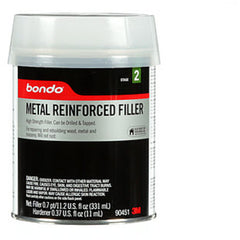 Bondo Metal Reinforced Filler 90451 0.7 Pint - Benchmark Tooling