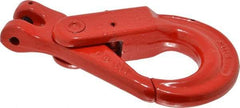 Pewag - 5/16 Inch Chain Diameter, Grade 80 Clevis Hook - 4,500 Lbs. Load Capacity, 23/64 Inch Inside Diameter, 23/64 Inch Pin Diameter, 1-37/64 Inch Hook Throat, 1-11/32 Inch Hook Width - Benchmark Tooling