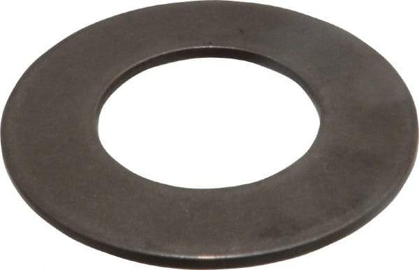 Made in USA - 0.642" ID, Grade 17-7 PH Stainless Steel, Belleville Disc Spring - 1.24" OD, 0.085" High, 0.049" Thick - Benchmark Tooling