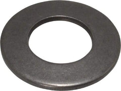 Made in USA - 0.642" ID, Grade 17-7 PH Stainless Steel, Belleville Disc Spring - 1.24" OD, 0.108" High, 0.0787" Thick - Benchmark Tooling