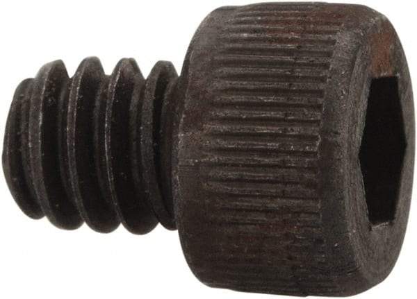 Value Collection - #3-48 UNC Hex Socket Drive, Socket Cap Screw - Alloy Steel, Black Oxide Finish, Fully Threaded, 1/8" Length Under Head - Benchmark Tooling