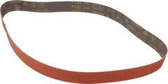 3M - 2" Wide x 60" OAL, 120 Grit, Ceramic Abrasive Belt - Ceramic, Fine, Coated, YF Weighted Cloth Backing, Wet/Dry, Series 777F - Benchmark Tooling