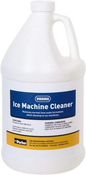 Parker - 1 Gal Ice Machine Cleaner - For Ice Machines: Cube, Tube, Flake & Commercial Dishwasher - Benchmark Tooling