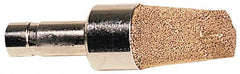 Legris - Plug In, 48mm OAL, Muffler - 175 Max psi, 6 CFM, 85 Decibel Rating, Sintered Bronze - Benchmark Tooling