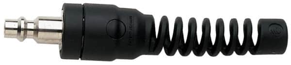 Legris - 3/8 Female Push to Connect Industrial Pneumatic Hose Plug For Hose - Plastic, 3/8" Body Diam, 3/8" Hose ID - Benchmark Tooling