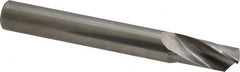 Onsrud - 3/8" Cutting Diam x 3/4" Length of Cut, 1 Flute, Upcut Spiral Router Bit - Uncoated, Right Hand Cut, Solid Carbide, 3" OAL x 3/8" Shank Diam, Single Edge, 22° Helix Angle - Benchmark Tooling