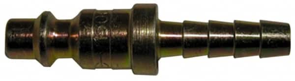Legris - Hose Barb Industrial Pneumatic Hose Plug For Hose - Plated Steel, 3/8" Body Diam, 5/16" Hose ID - Benchmark Tooling