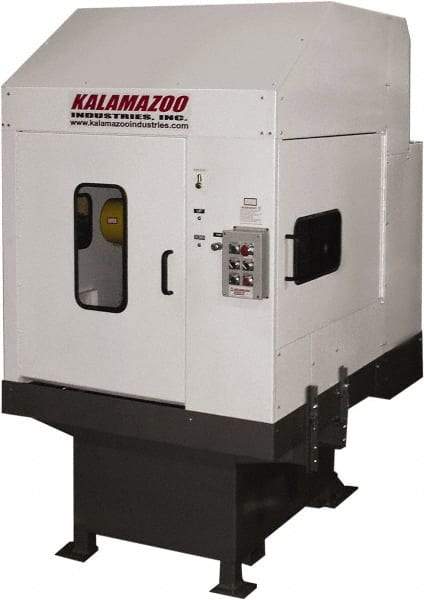 Kalamazoo - 26" Blade Diam, 1" Arbor Hole, Straight Chop & Cutoff Saw - 1,528 RPM, 20 hp, 220/440 Volts, 3 Phase - Benchmark Tooling