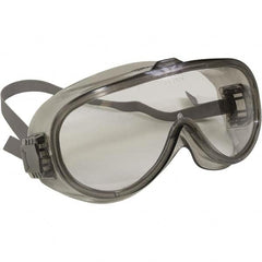 KleenGuard - Size Universal, Clear Polycarbonate Anti-Fog & Scratch Resistant Lens, Safety Goggles - Indirect Vent, Gray Frame - Benchmark Tooling