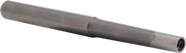 Iscar - Multimaster 1/2" 89° Shank Milling Tip Insert Holder & Shank - 0.364" Neck Diam, T06 Neck Thread, 5-1/2" OAL, Carbide MM S-D Tool Holder - Benchmark Tooling