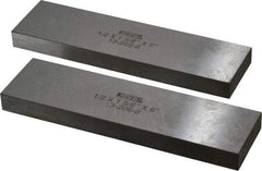 SPI - 6" Long x 1-5/8" High x 1/2" Thick, Steel Parallel - 0.0003" & 0.002" Parallelism, Sold as Matched Pair - Benchmark Tooling