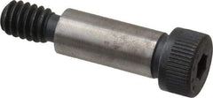 Made in USA - 5/16" Shoulder Diam x 3/4" Shoulder Length, 1/4-20 UNC, Hex Socket Shoulder Screw - 8 Alloy Steel, 0.419 to 0.438" Head Diam - Benchmark Tooling