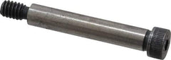 Made in USA - 5/16" Shoulder Diam x 1-3/4" Shoulder Length, 1/4-20 UNC, Hex Socket Shoulder Screw - 8 Alloy Steel, 0.419 to 0.438" Head Diam - Benchmark Tooling