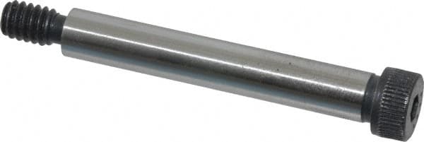 Made in USA - 5/16" Shoulder Diam x 2" Shoulder Length, 1/4-20 UNC, Hex Socket Shoulder Screw - 8 Alloy Steel, 0.419 to 0.438" Head Diam - Benchmark Tooling