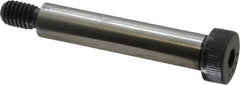 Made in USA - 1/2" Shoulder Diam x 2-1/2" Shoulder Length, 3/8-16 UNC, Hex Socket Shoulder Screw - 8 Alloy Steel, 0.729 to 3/4" Head Diam - Benchmark Tooling