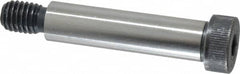 Made in USA - 5/8" Shoulder Diam x 2-1/2" Shoulder Length, 1/2-13 UNC, Hex Socket Shoulder Screw - 8 Alloy Steel, 0.853 to 7/8" Head Diam - Benchmark Tooling