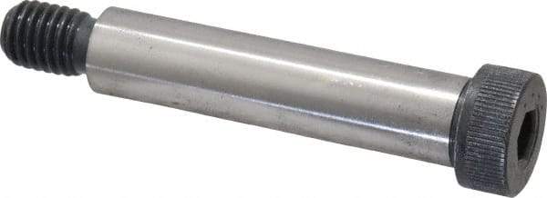 Made in USA - 5/8" Shoulder Diam x 2-3/4" Shoulder Length, 1/2-13 UNC, Hex Socket Shoulder Screw - 8 Alloy Steel, 0.853 to 7/8" Head Diam - Benchmark Tooling