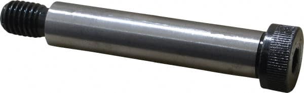 Made in USA - 5/8" Shoulder Diam x 3" Shoulder Length, 1/2-13 UNC, Hex Socket Shoulder Screw - 8 Alloy Steel, 0.853 to 7/8" Head Diam - Benchmark Tooling