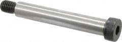 Made in USA - 5/8" Shoulder Diam x 3-3/4" Shoulder Length, 1/2-13 UNC, Hex Socket Shoulder Screw - 8 Alloy Steel, 0.853 to 7/8" Head Diam - Benchmark Tooling