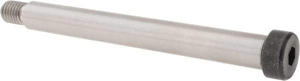 Made in USA - 5/8" Shoulder Diam x 5-1/2" Shoulder Length, 1/2-13 UNC, Hex Socket Shoulder Screw - 8 Alloy Steel, 0.853 to 7/8" Head Diam - Benchmark Tooling