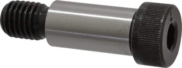 Made in USA - 3/4" Shoulder Diam x 1-1/2" Shoulder Length, 5/8-11 UNC, Hex Socket Shoulder Screw - 8 Alloy Steel, 0.977 to 1" Head Diam - Benchmark Tooling