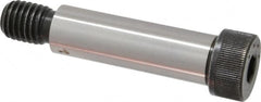 Made in USA - 3/4" Shoulder Diam x 2-1/2" Shoulder Length, 5/8-11 UNC, Hex Socket Shoulder Screw - 8 Alloy Steel, 0.977 to 1" Head Diam - Benchmark Tooling