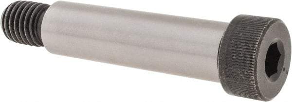 Made in USA - 3/4" Shoulder Diam x 2-3/4" Shoulder Length, 5/8-11 UNC, Hex Socket Shoulder Screw - 8 Alloy Steel, 0.977 to 1" Head Diam - Benchmark Tooling