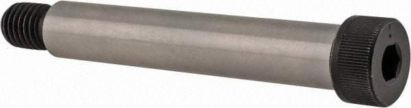 Made in USA - 3/4" Shoulder Diam x 4-1/4" Shoulder Length, 5/8-11 UNC, Hex Socket Shoulder Screw - 8 Alloy Steel, 0.977 to 1" Head Diam - Benchmark Tooling