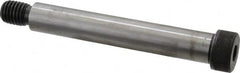 Made in USA - 3/4" Shoulder Diam x 4-3/4" Shoulder Length, 5/8-11 UNC, Hex Socket Shoulder Screw - 8 Alloy Steel, 0.977 to 1" Head Diam - Benchmark Tooling