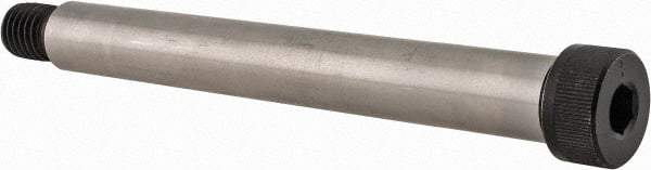 Made in USA - 3/4" Shoulder Diam x 6" Shoulder Length, 5/8-11 UNC, Hex Socket Shoulder Screw - 8 Alloy Steel, 0.977 to 1" Head Diam - Benchmark Tooling