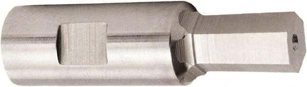 Hassay-Savage - 1" Hexagon Rotary Broach - 7/8" Depth of Cut, 3/4" Shank - Benchmark Tooling