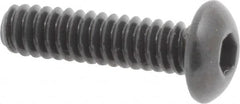 Socket Cap Screw: #10-24 x 3/4, Alloy Steel, Black Oxide Finish Fully Threaded, 1/8 Hex, ASME B18.3 & ASTM F835