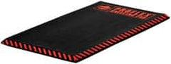 Ergodyne - Dry/Wet Environment, Anti-Fatigue Kneeling Matting - Black with Orange Borders, Nitrile Blend with Nitrile Blend Base, Beveled on 4 Sides - Benchmark Tooling