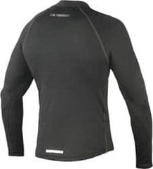 Ergodyne - Size 2XL, Black, General Purpose, Long Sleeve T-Pocket, - 47 to 50" Chest, Polyester/Spandex - Benchmark Tooling