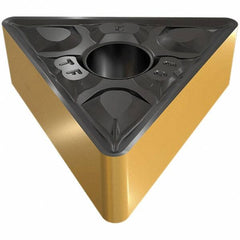 Iscar - TNMG331 TF Grade IC9250 Carbide Turning Insert - TiCN/Al2O3 Finish, 60° Triangle, 3/8" Inscr Circle, 3/16" Thick, 1/64" Corner Radius - Benchmark Tooling