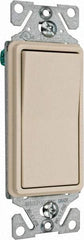 Cooper Wiring Devices - 1 Pole, 120 to 277 VAC, 15 Amp, Commercial Grade, Rocker, Wall and Dimmer Light Switch - 1.44 Inch Wide x 4.19 Inch High, Fluorescent - Benchmark Tooling