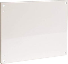 Cooper B-Line - 16-7/8" OAW x 20-7/8" OAH Powder Coat Finish Electrical Enclosure Flanged Panel - 24" x 20" Box, 12 Gauge Steel, Use with 20246-12/20248-12/242010-12/242012-12/242016-12/24206-12/24208-12 - Benchmark Tooling