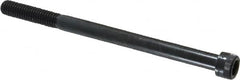Holo-Krome - 3/8-16 UNC Hex Socket Drive, Socket Cap Screw - Alloy Steel, Black Oxide Finish, Partially Threaded, 5-1/2" Length Under Head - Benchmark Tooling