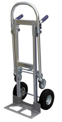 Vestil - 52" OAH Hand Truck - Dual Grip/Loop Handle, Aluminum - Benchmark Tooling