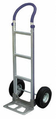 Vestil - 500 Lb Capacity 49" OAH Hand Truck - Loop Handle, Aluminum - Benchmark Tooling