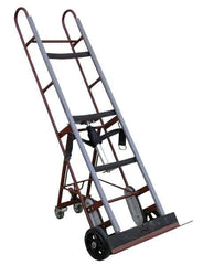 Vestil - 1,200 Lb Capacity 60" OAH Hand Truck - Dual Loop Handle, Steel - Benchmark Tooling