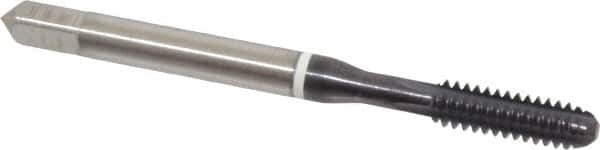 Guhring - #10-24 UNC 2B 4 Flute FIREX Finish Cobalt Straight Flute Machine Tap - Modified Bottoming, Right Hand Thread, 2-3/8" OAL, Oversize - Exact Industrial Supply